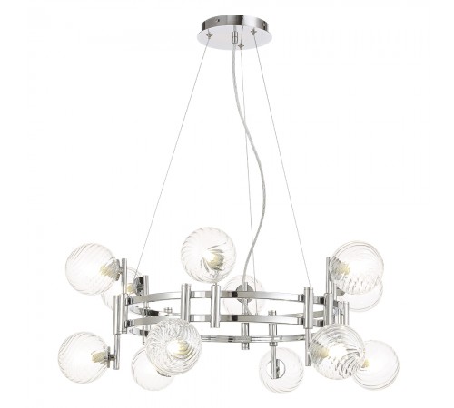 Люстра Crystal Lux LUXURY SP12 CHROME