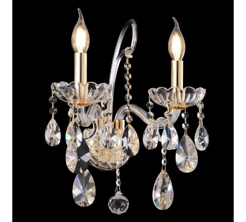Бра Crystal Lux MONICA AP2 GOLD