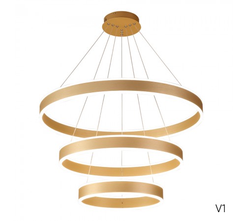 Люстра Crystal Lux MUCHOS SP158W LED GOLD