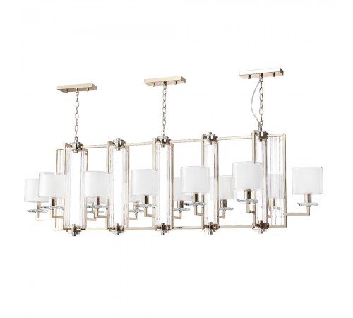 Люстры Crystal Lux NICOLAS SP12 L1600 GOLD/WHITE