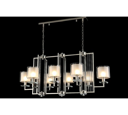 Люстра Crystal Lux NICOLAS SP8 L1000 GOLD/WHITE