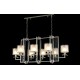 Люстра Crystal Lux NICOLAS SP8 L1000 GOLD/WHITE
