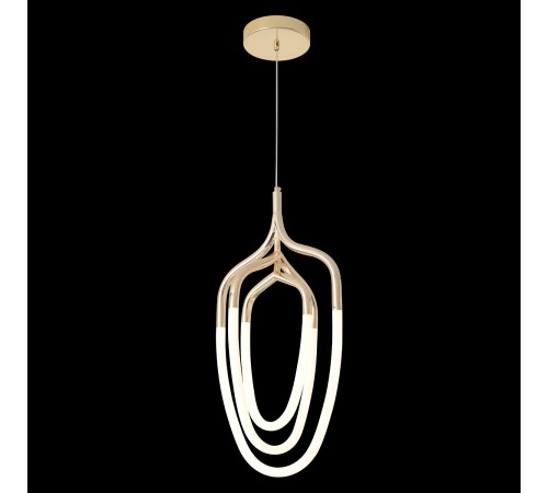 Светильник подвесной Crystal Lux PERA SP50W LED GOLD