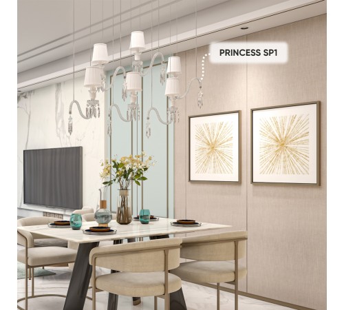 Светильник подвесной Crystal Lux PRINCESS SP1