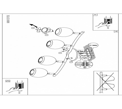 Спот Eglo ПРОМО 31008 Bimeda