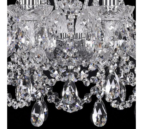 Подвесная люстра Bohemia Ivele Crystal 1411/8/160/Ni 1411