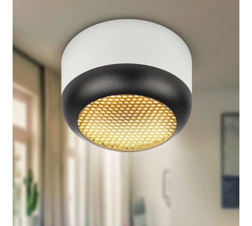 Накладной светильник Эра OL56 WH/BK