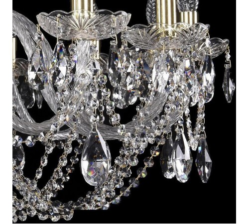 Подвесная люстра Bohemia Ivele Crystal 1402/16/400/G 1402
