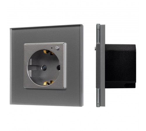 Розетка с заземлением Arlight 50101 OMALI