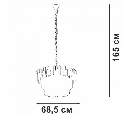 Подвесная люстра Vitaluce V53440-8/11 V53440