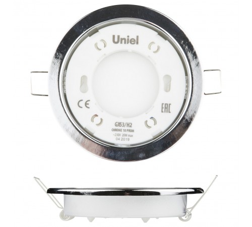 Встраиваемый светильник Uniel UL-00005052 GX53-H2