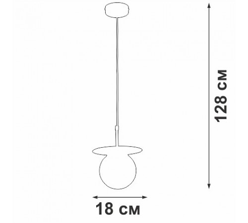 Подвесной светильник Vitaluce V29880-8/1S V29880