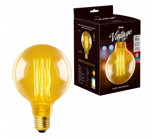 Лампа накаливания Uniel UL-00000480 IL-V