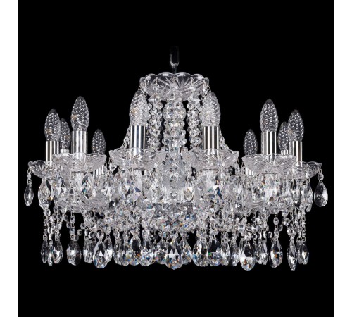 Подвесная люстра Bohemia Ivele Crystal 1413/12/200/Ni 1413