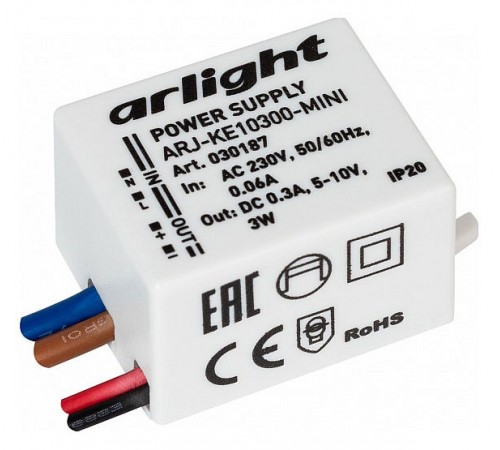Блок питания с проводом Arlight 030187 ARJ