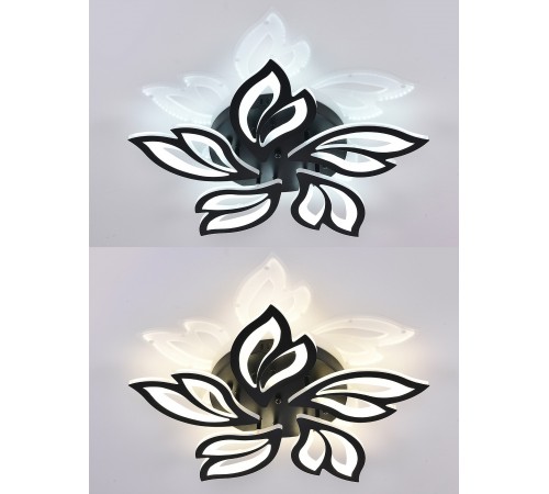 Потолочная люстра Natali Kovaltseva HIGH-TECH LED LAMPS 82006 BLACK High-Tech Led Lamps