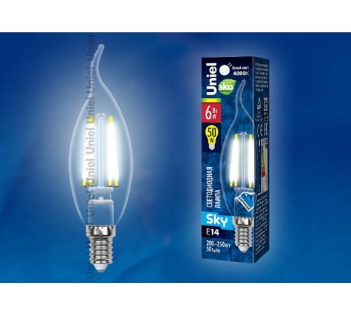 Лампа светодиодная Uniel UL-00001374 CL PLS02WH