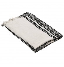 Плед (170x130 см) Longlac EG_420065 белый, черный