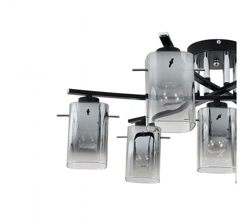 Потолочная люстра Escada 1101/7P Black IBERIS