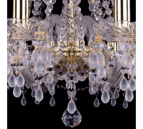 Подвесная люстра Bohemia Ivele Crystal 1410/10/240/G/V0300 1410