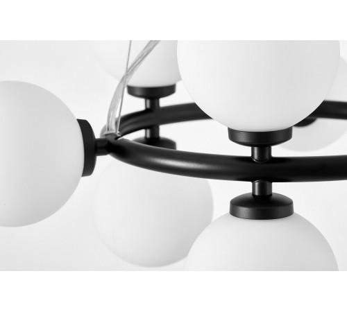 Подвесная люстра LUMINA DECO LDP 6033-9 BK MARSIADA