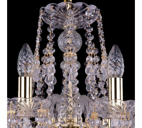 Подвесная люстра Bohemia Ivele Crystal 1410/10/240/G/V0300 1410
