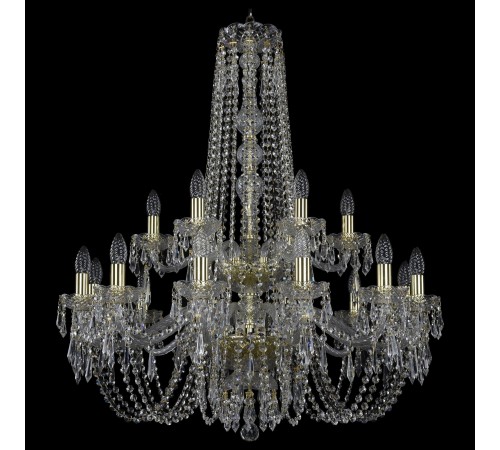 Подвесная люстра Bohemia Art Classic 11.23.12+6.300.2d.h-94.Gd.Dr 11.23