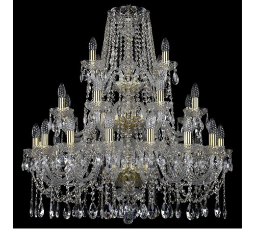 Подвесная люстра Bohemia Art Classic 11.12.16+8+4.300.3d.Gd.Sp 11.12
