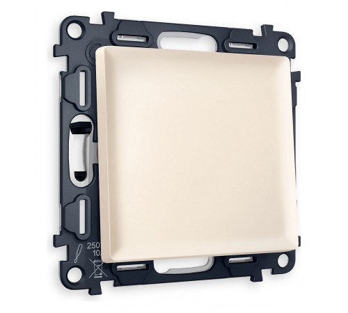 Выключатель перекрестный одноклавишный без рамки Ambrella Volt MA321030 Quant