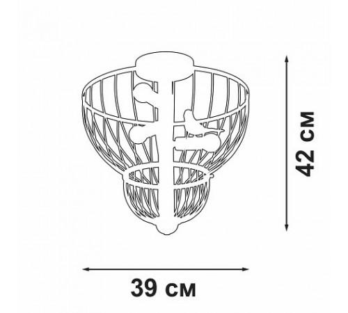Люстра на штанге Vitaluce V3061-8/3PL V3061