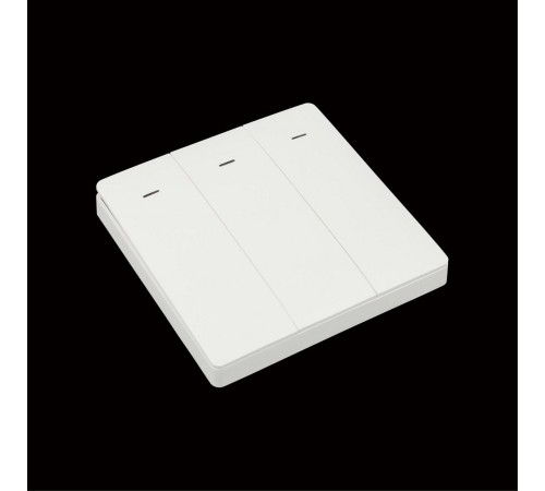 Выключатель беспроводной трехклавишный Aployt APL.0190.00.03 Magnetic track 220