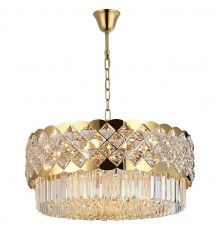 Подвесная люстра Newport 8300/60 C gold polished ASHLEY