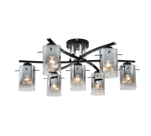 Потолочная люстра Escada 1101/7P Black IBERIS