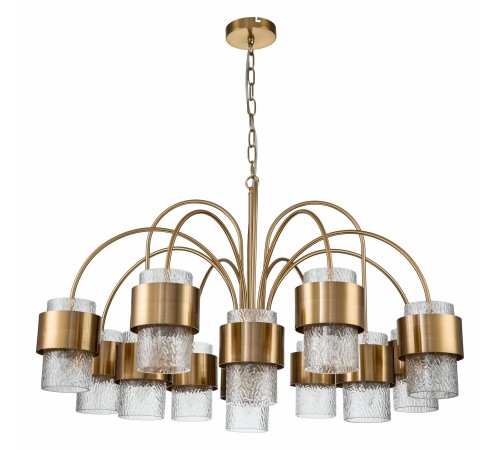 Подвесная люстра Indigo 12019/A/12P Brass Eleganza