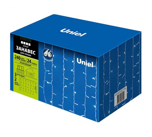 Занавес световой Uniel UL-00001356 ULD-C2030-240