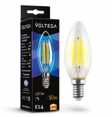 Лампа светодиодная Voltega 7200 Candle dim 5W