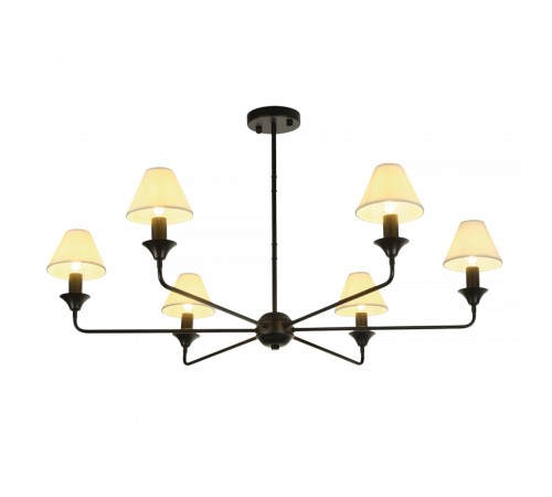 Люстра на штанге MyFar MR2400-6C Leon