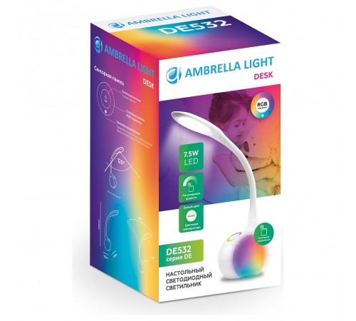 Настольная лампа офисная Ambrella Light DE532 DE