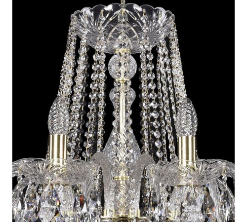 Подвесная люстра Bohemia Ivele Crystal 1402/16/400/G 1402