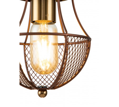 Подвесной светильник Indigo 10011/1P Gold Pallo