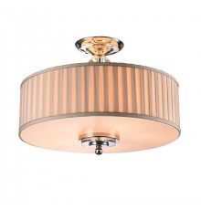 Светильник на штанге Newport 3105/PL бежевый плиссированный 3100