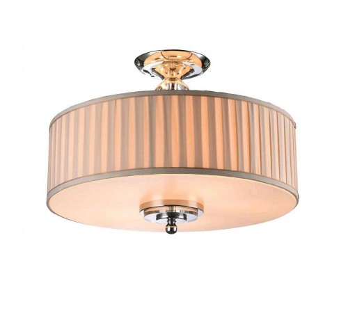 Светильник на штанге Newport 3105/PL бежевый плиссированный 3100