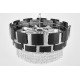Подвесная люстра LUMINA DECO LDP 7045-600 BK+CHR MOLINA