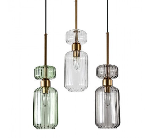 Подвесной светильник Escada 1141/3S CL/GN/SM GLOSS