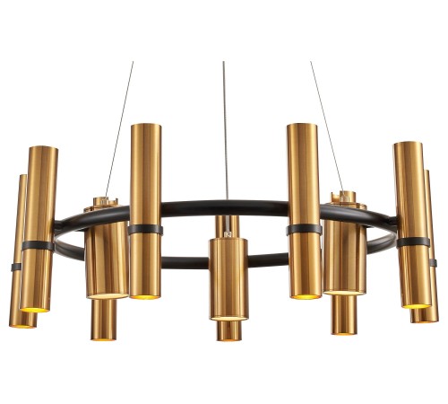 Подвесная люстра Indigo 11030/12P Black Accento