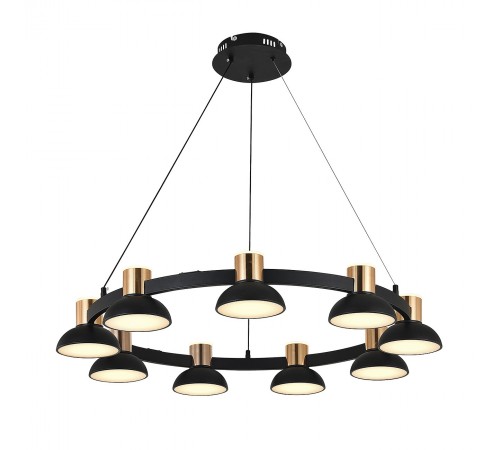 Подвесная люстра Indigo 11059/9P Black Traforo