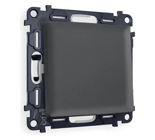 Выключатель перекрестный одноклавишный без рамки Ambrella Volt MA901030 Quant