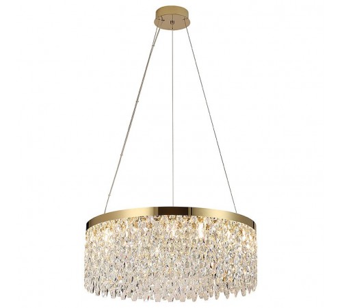 Подвесная люстра Newport 8531/60 С gold polished TIFFANY