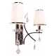 Бра LUMINA DECO LDW 66247-2 WT+CHR Glamour