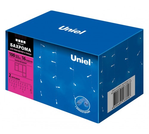 Бахрома световая Uniel UL-00007209 ULD-B2007